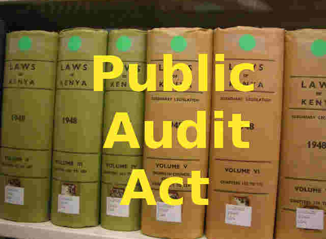 Public Audit Act Kenya Button